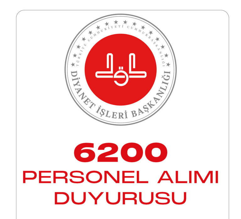 Diyanet İşleri Başkanlığı 6200 personel alımı sınav sonuçları açıklandı.