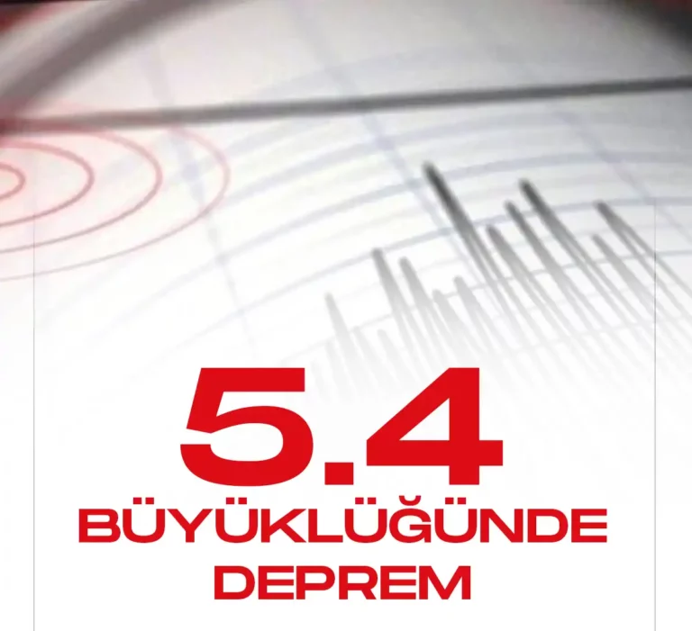 Antalya, Muğla açıklarında deprem meydana geldi.
