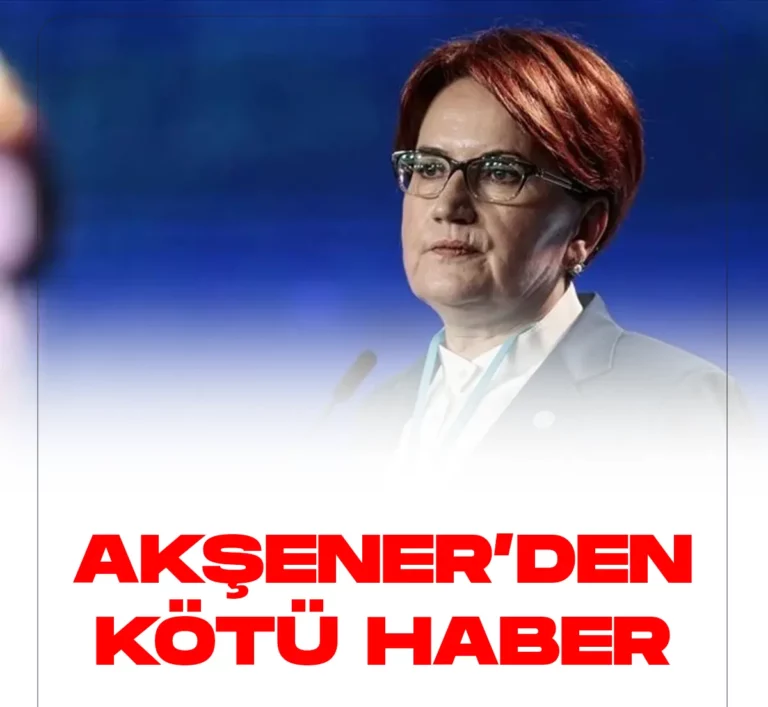 Akşener hastaneye kaldırıldı