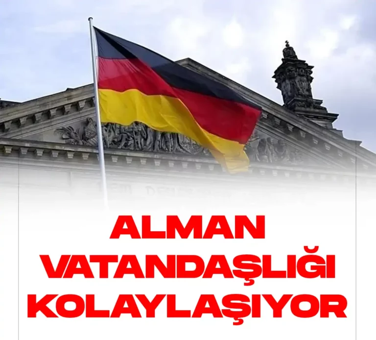 Alman vatandaşlığı kolaylaşıyor.