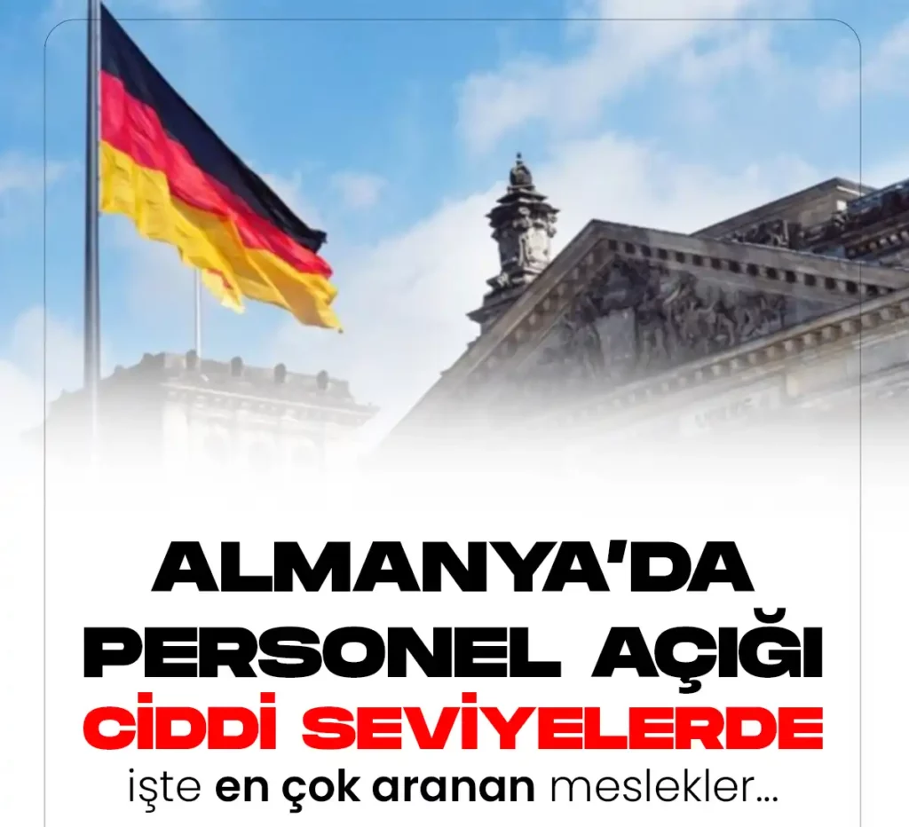 Almanya işçi açığı ile mücadele ediyor.
