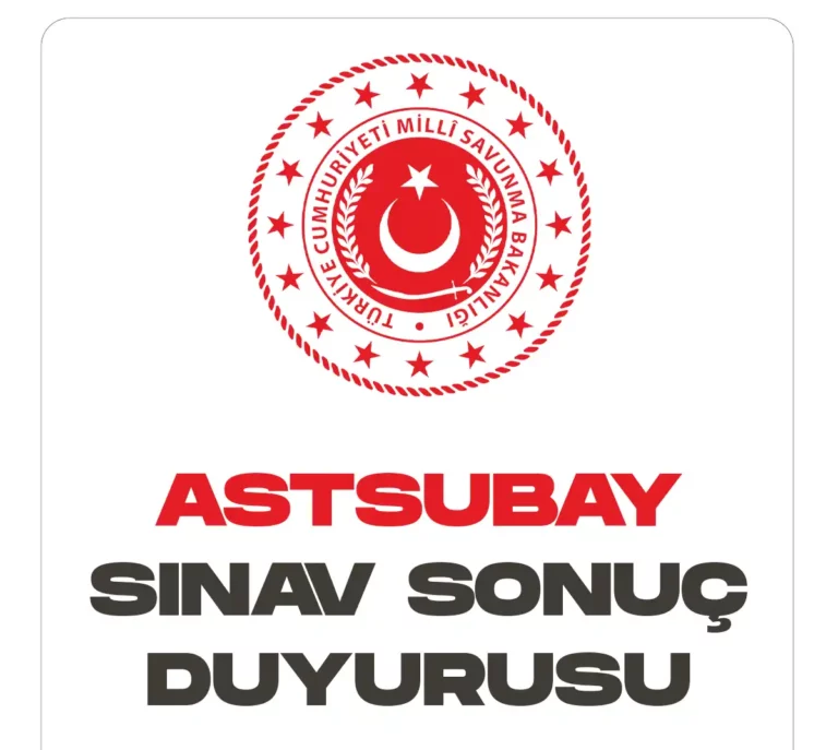 Milli Savunma Bakanlığı Astsubay alımı sınav sonuçları açıklandı.