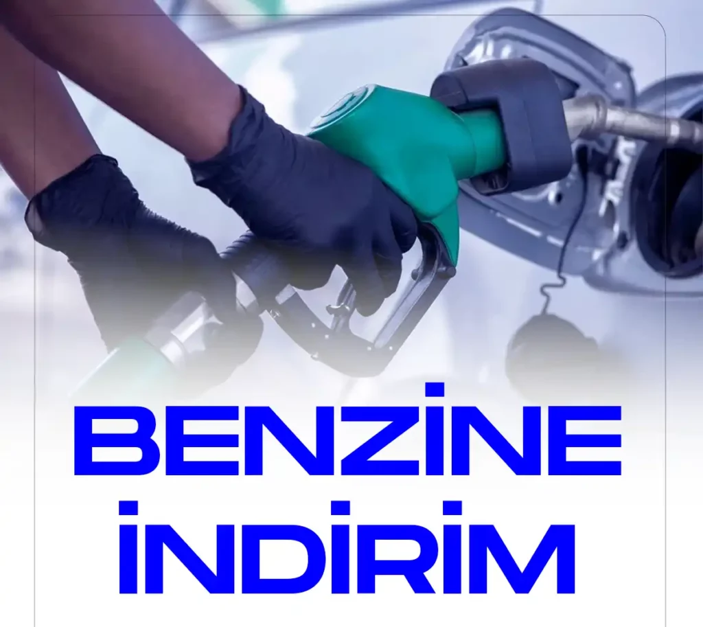 Benzin fiyatlarına indirim geldi.