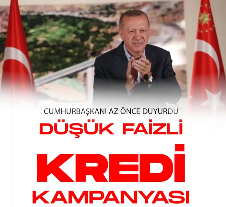 Esnafa yönelik kredi paketinde limit artırımı yapıldı.