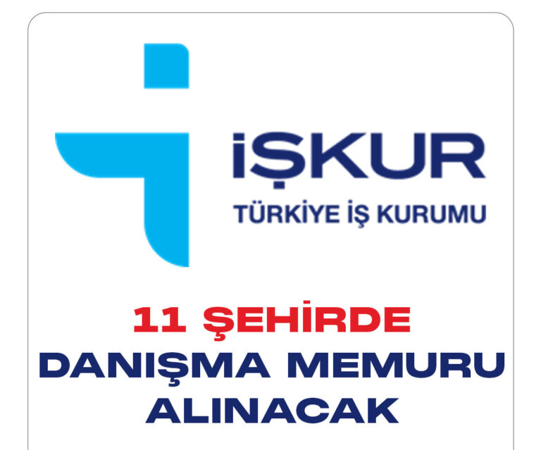 İŞKUR üzerinden Danışma memuru alımı duyuruları yayımlandı. Özel sektör firmaları tarafından İŞKUR üzerinden 11 ilde danışma memuru alımları yapılacak.