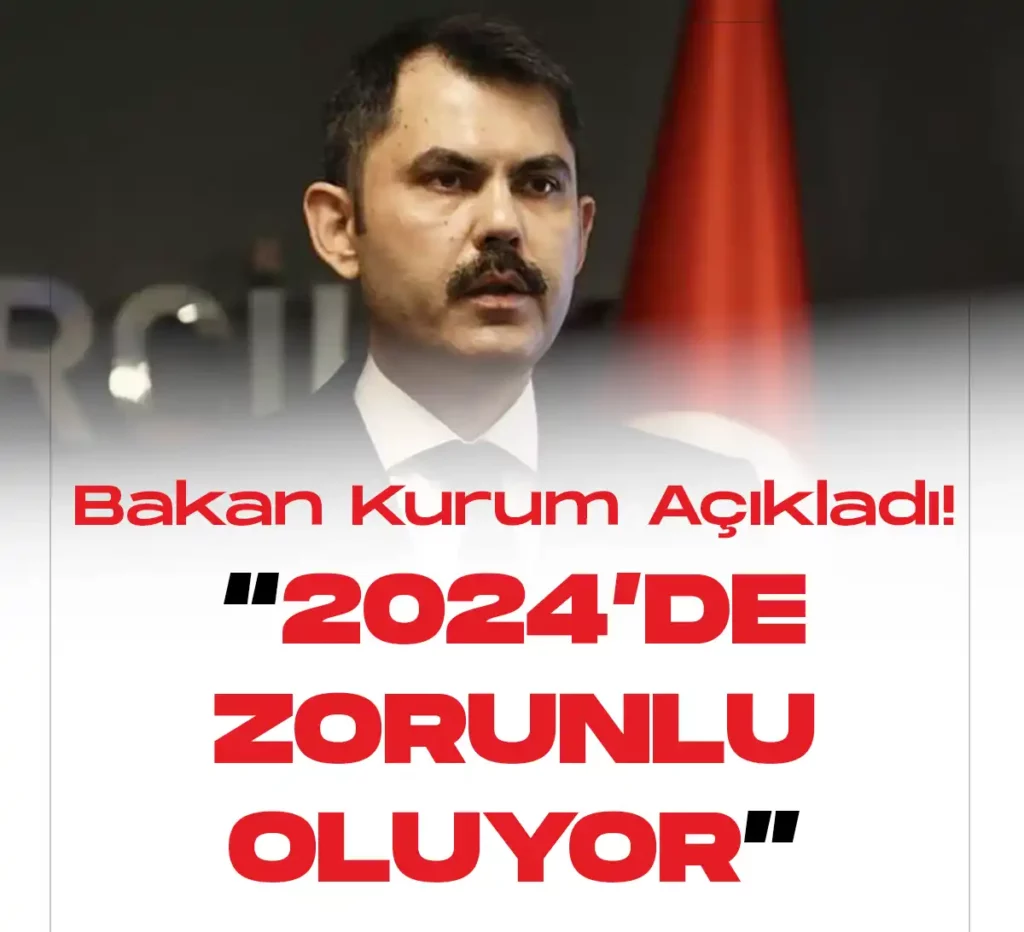 Depozito uygulaması 2024 yılında zorunlu hale geliyor.