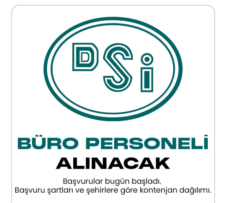 Devlet Su İşleri 1273 personel alımı başvuruları 11 Ocak 2023 tarihi itibarıyla başladı.11 Ocak 2023 tarihli Resmi Gazete'de yayımlanan duyuruya göre, Büro Personeli pozisyonu için 221 kontenjan ayrıldığı görülüyor.