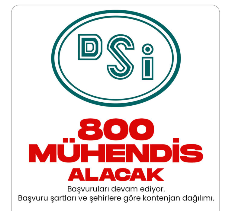 Devlet Su İşleri(DSİ) 1273 personel alımı başvuruları 11 Ocak 2023 tarihi itibarıyla başladı.