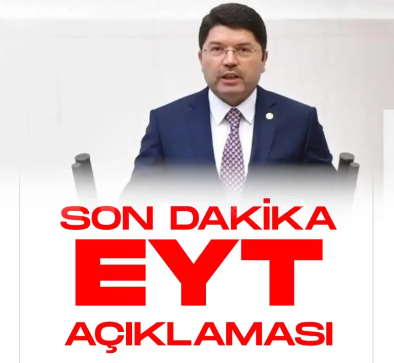 EYT son dakika gelişmesi.