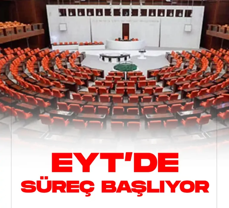 EYT düzenlemesi yarın meclise geliyor.