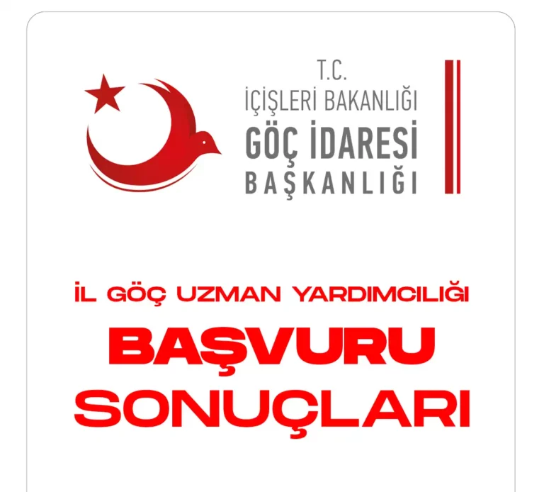 İçişleri Bakanlığı İl Göç Uzman Yardımcılığı Giriş Sınavı başvuru sonuçları açıklandı.