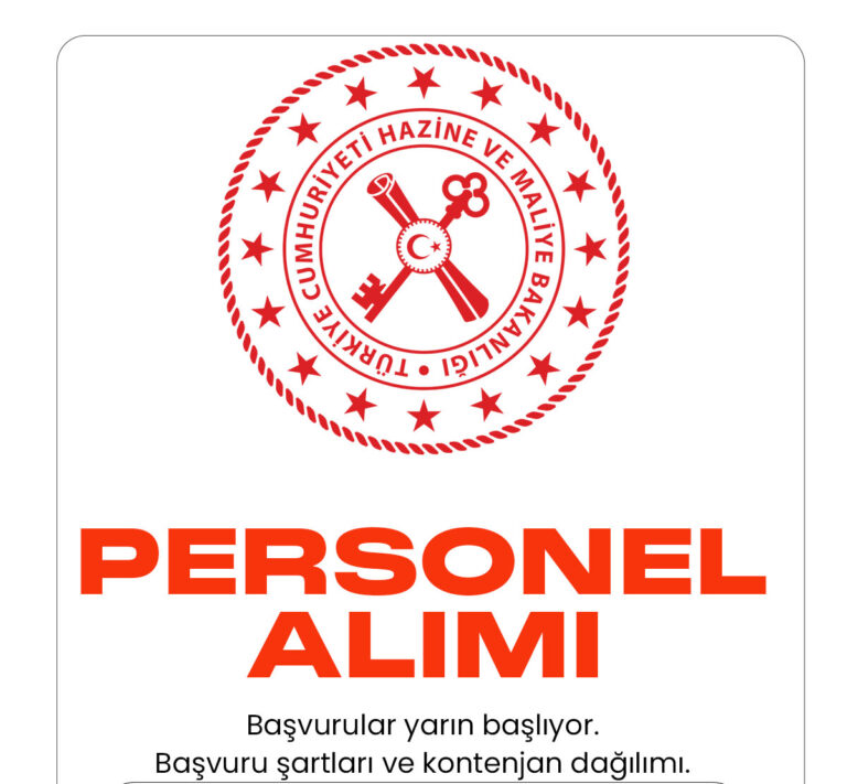 Hazine ve Maliye Bakanlığı uzman yardımcısı alımı başvuru süreci yarın başlıyor.