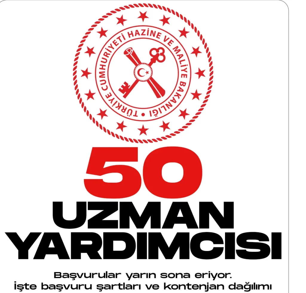 Hazine ve Maliye Bakanlığı uzman yardımcısı alımı başvuru sürecinde sona gelindi.