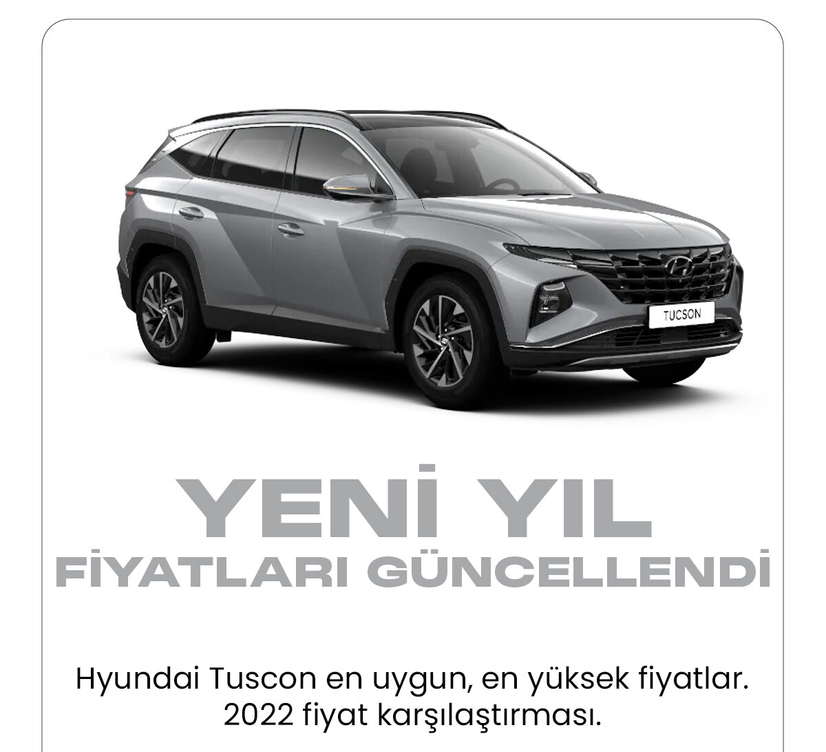 Hyundai Tuscon Ocak fiyat listesi yayımlandı. Türkiye'de en uygun araç markalarından biri olarak bilinen Hyundai yeni yılda araç fiyatlarını güncelledi.