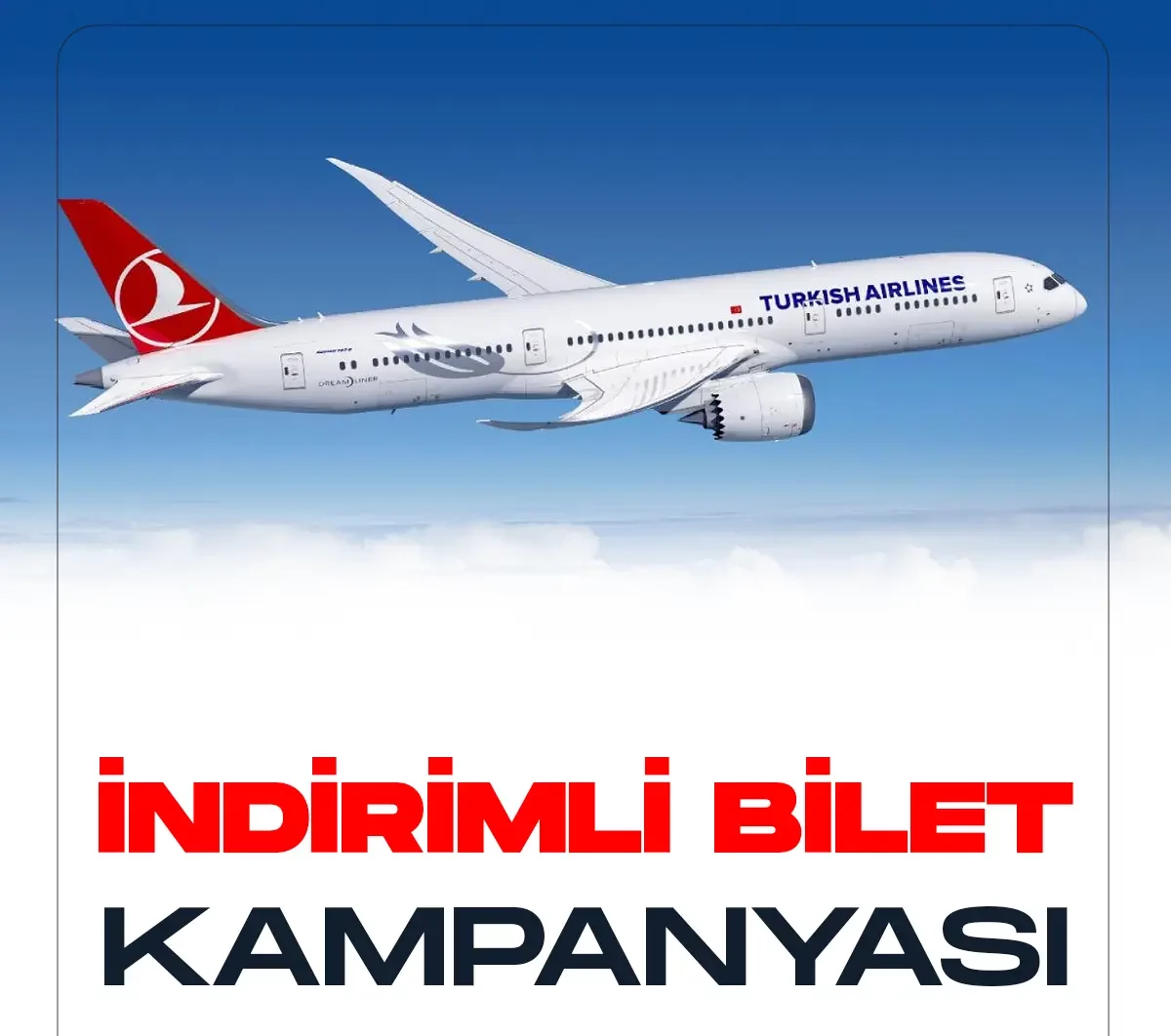 Türk Hava Yolları indirimli bilet satacak.