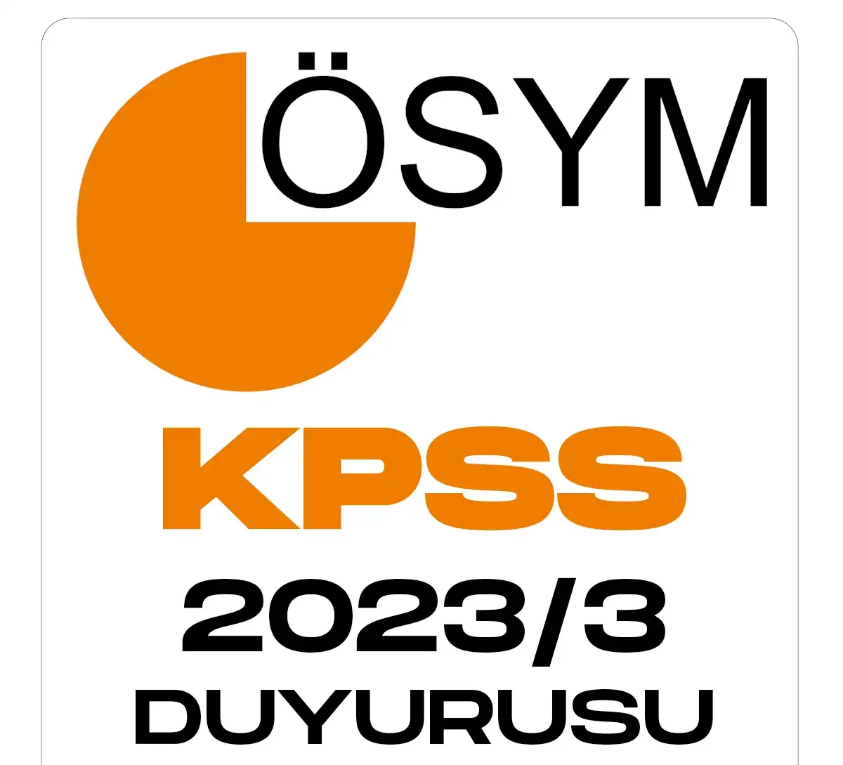 KPSS 2023 3 tercih sonuçları duyurusu geldi.
