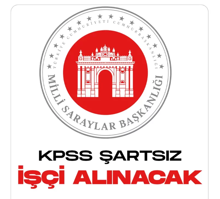 KPSS Şartsız işçi alımı yapılacak.