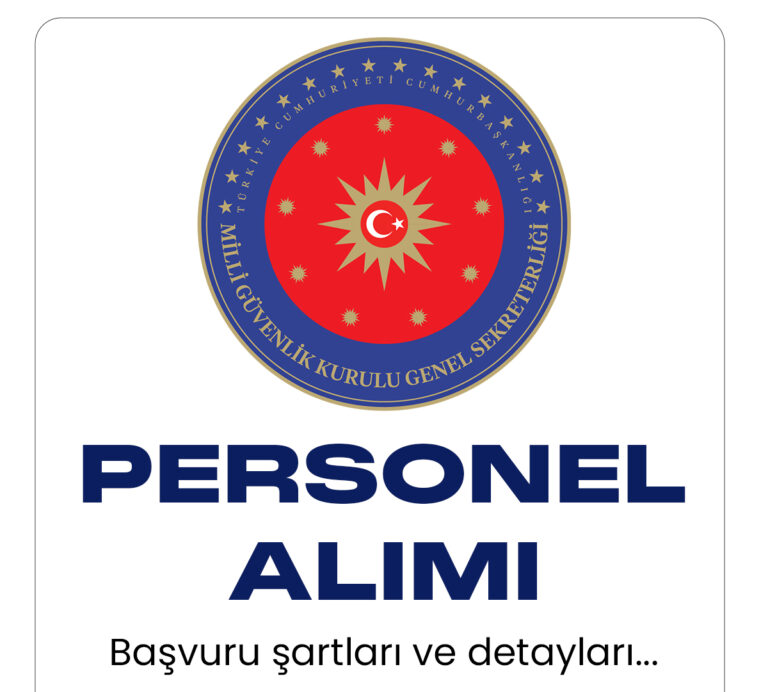 Milli Güvenlik Kurulu Genel Sekreterliği (MGK) personel alımları için başvurular sürüyor. MGK tarafından yayımlanan resmi ilanda uzman yardımcısı alınacağı geçtiğimiz günlerde ilan edilmişti.