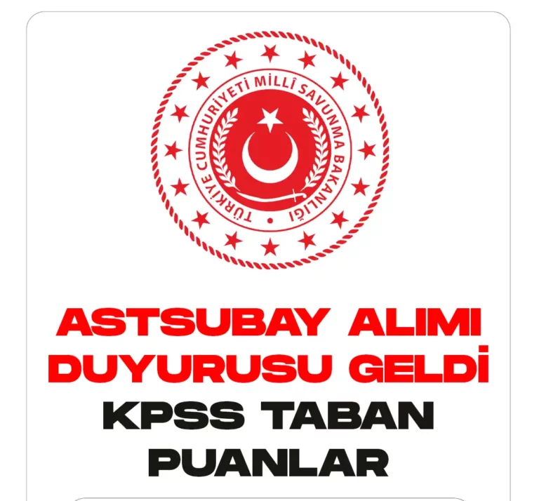 MSB 1870 astsubay alımı başvuru sonuçları açıklandı.