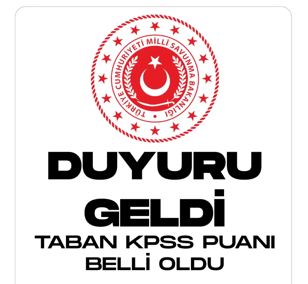 MSB Müfettiş Yardımcılığı Çağrı İlanı Yayımlandı , Taban Puanlar Belli Oldu