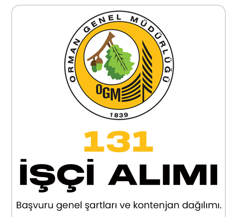 OGM geçici işçi alımı başvuruları devam ediyor.