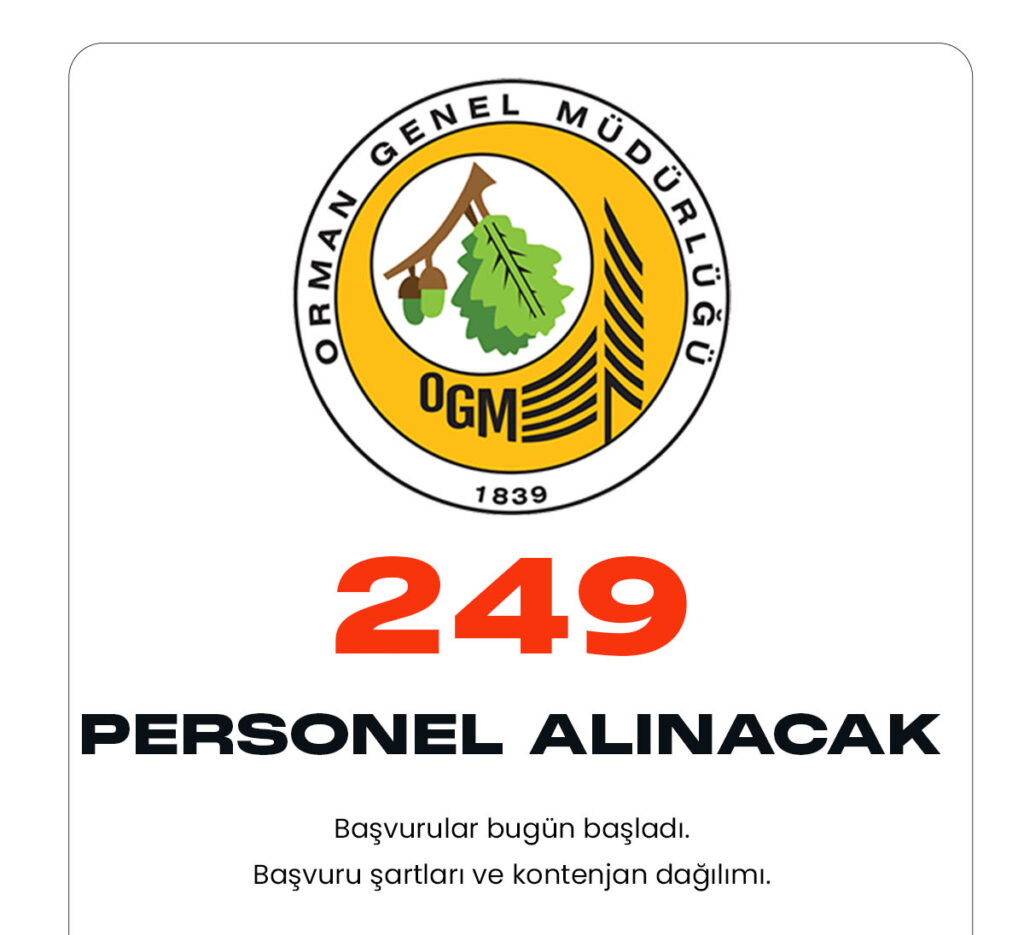 OGM personel alımı başvuruları bugün itibarıyla başladı.