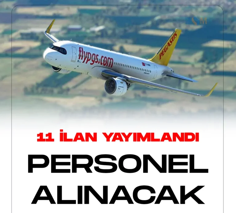 Pegasus 11 farklı ilan yayımladı.