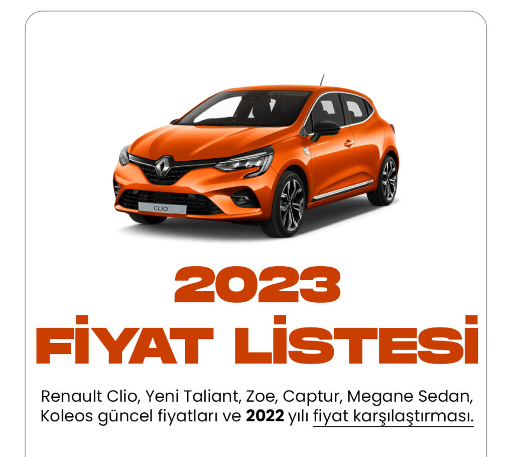 Renault Ocak fiyat listesi yayımlandı. Türkiye'de en çok tercih edilen araç markaları arasında Renault ilk sıralarda yer alıyor.