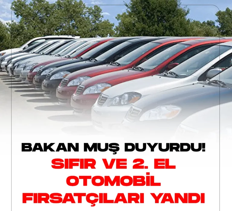 Sıfır ve İkinci El Otomobil Fırsatçıları için Harekete Geçildi