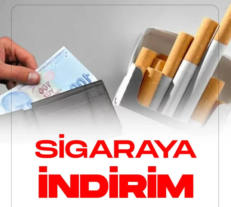 Sigara fiyatlarına indirim geldi.