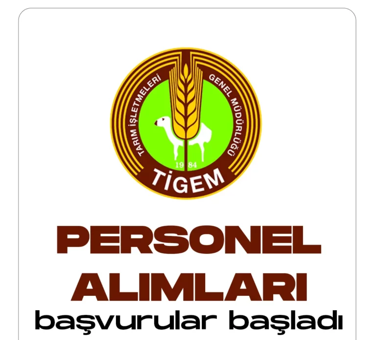 Tarım İşletmeleri Genel Müdürlüğü 50 Personel Alacak.