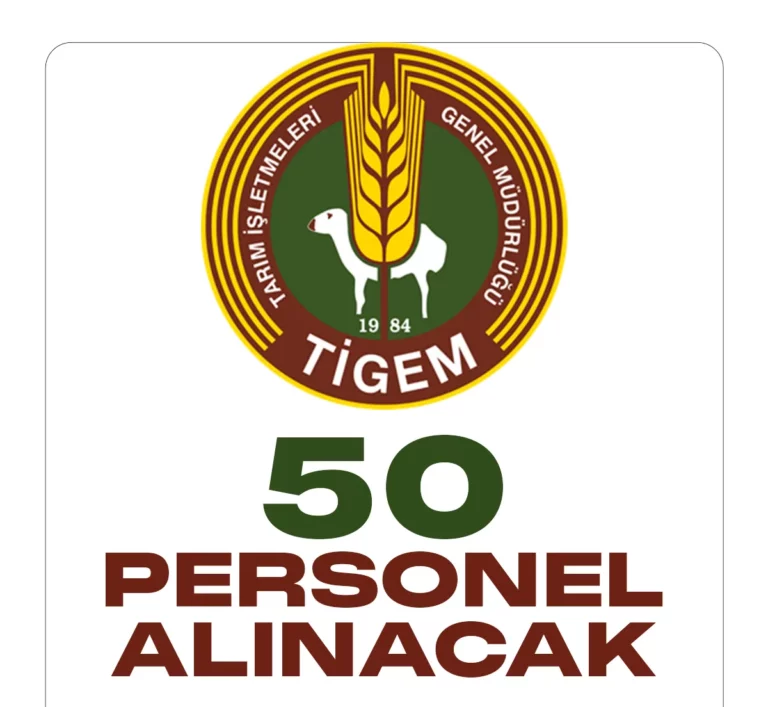 TİGEM personel alımı başvuruları devam ediyor.