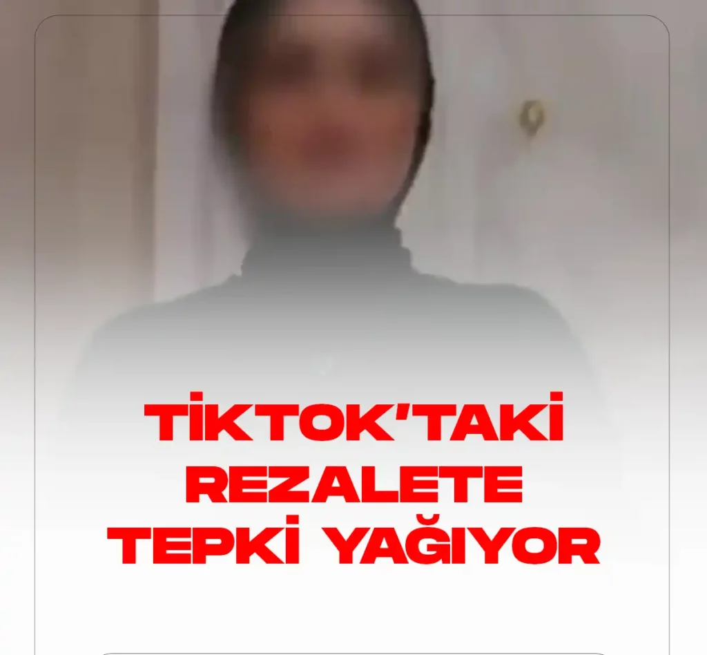 Tiktok rezaletine tepki yağıyor.
