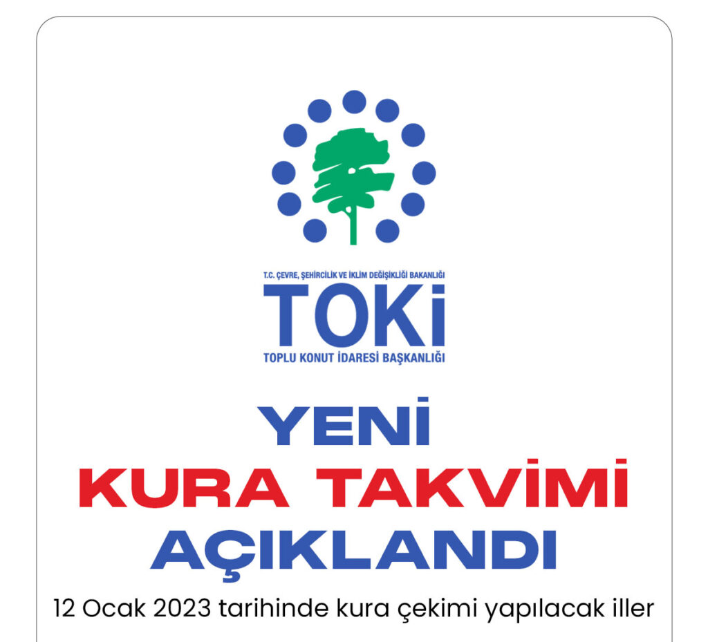 Toki 12 Ocak kura takvimi yayımlandı. 250 bin sosyal konut İlk Evim İlk İş Yerim projesi kapsamında farklı iller için kura çekimleri devam ediyor.