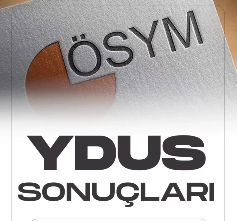 2023 YDUS sonuçları açıklandı.
