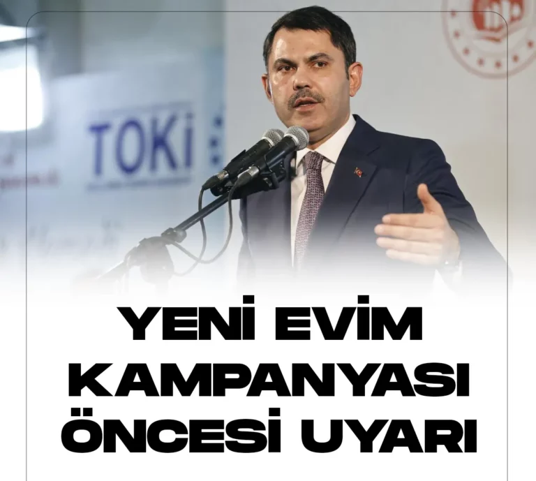 Yeni evim kampanyası öncesi uyarı geldi.