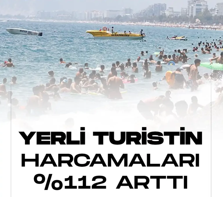 Yerli Turistlerin Harcamaları Artış Gösterdi