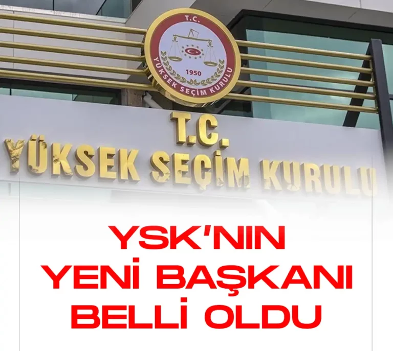 Yüksek Seçim Kurulu’nun Yeni Başkanı Ahmet Yener Oldu
