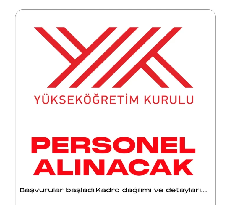 Yükseköğretim Kurulu uzman yardımcısı alımı başvuru süreci 20 Ocak 2023 itibarıyla başladı.