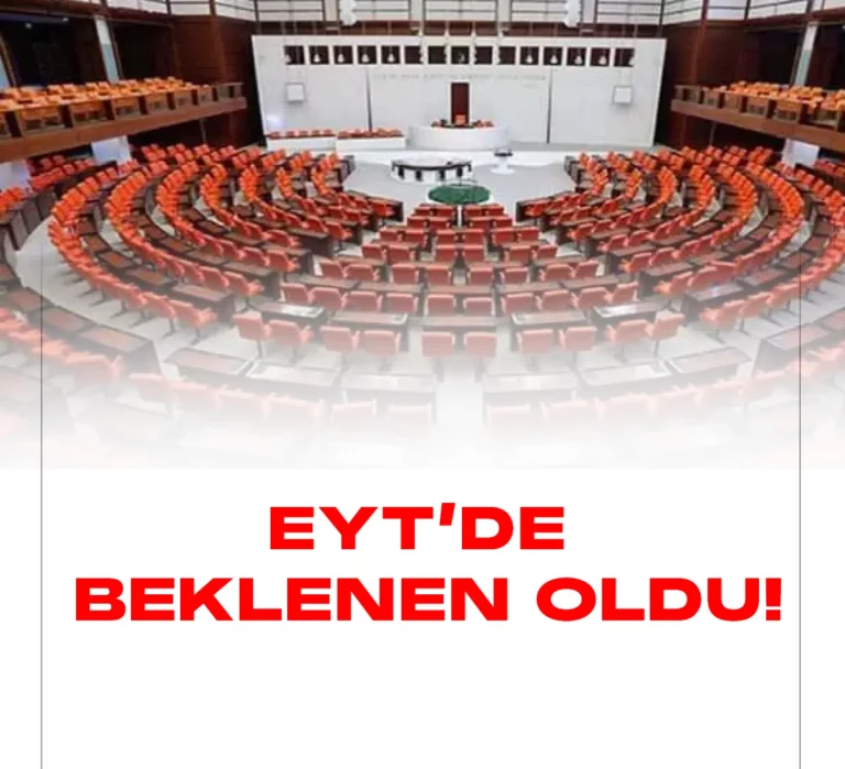 Emeklilikte Yaşa Takılanlar (EYT) düzenlemesi Plan ve Bütçe komisyonunda kabul edildi. 2 milyon 250 bin vatandaşı ilgilendiren EYT düzenlemesi TBMM'de Plan ve Bütçe komisyonuna geldi.