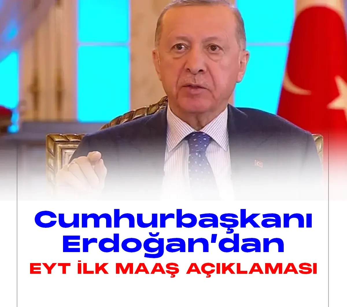 Cumhurbaşkanı Recep Tayyip Erdoğan 2 milyon 250 bin vatandaşı doğrudan ilgililendiren EYT düzenlemesine ilişkin değerlendirmelerde bulundu.