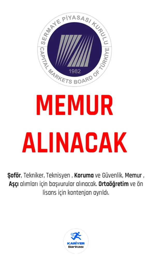 SPK memur alımı için başvuru işlemleri sürüyor.