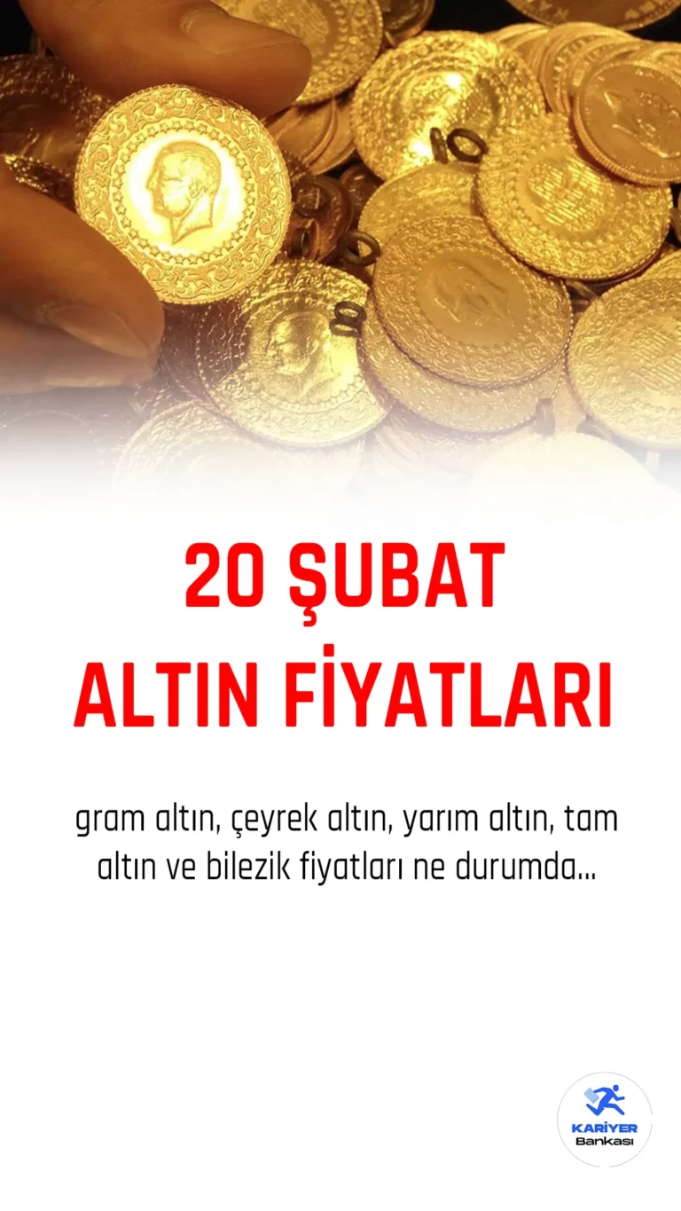 20 Şubat altın fiyatları ile ilgili son dakika gelişmeleri..