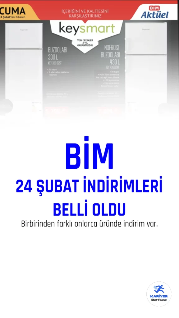 BİM Aktüel Ürünler 24 Şubat Kataloğu yayımlandı!