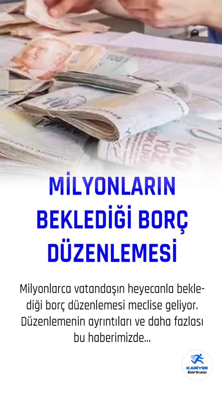 Vergi ve Borçlar için Yeni Düzenlemeye Ek Maddeler Geliyor