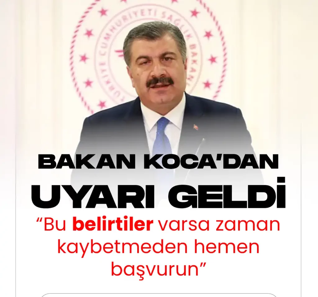 Strep A vakaları sonrası Bakan Koca'dan açıklama geldi.