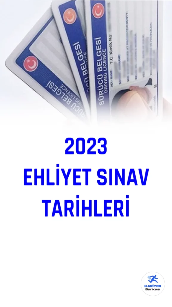 Ehliyet sınav tarihleri ve diğer tüm detaylar bu haberimizde!