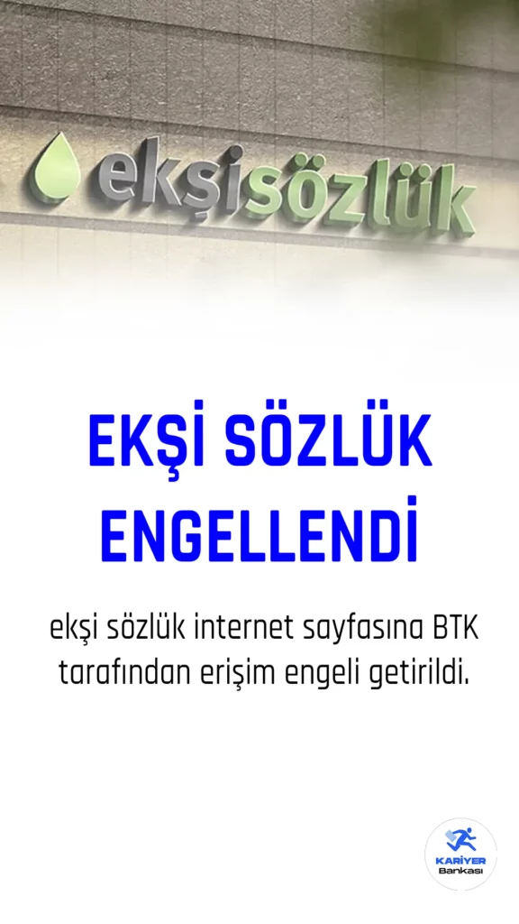 Ekşi sözlük BTK tarafından engellendi.