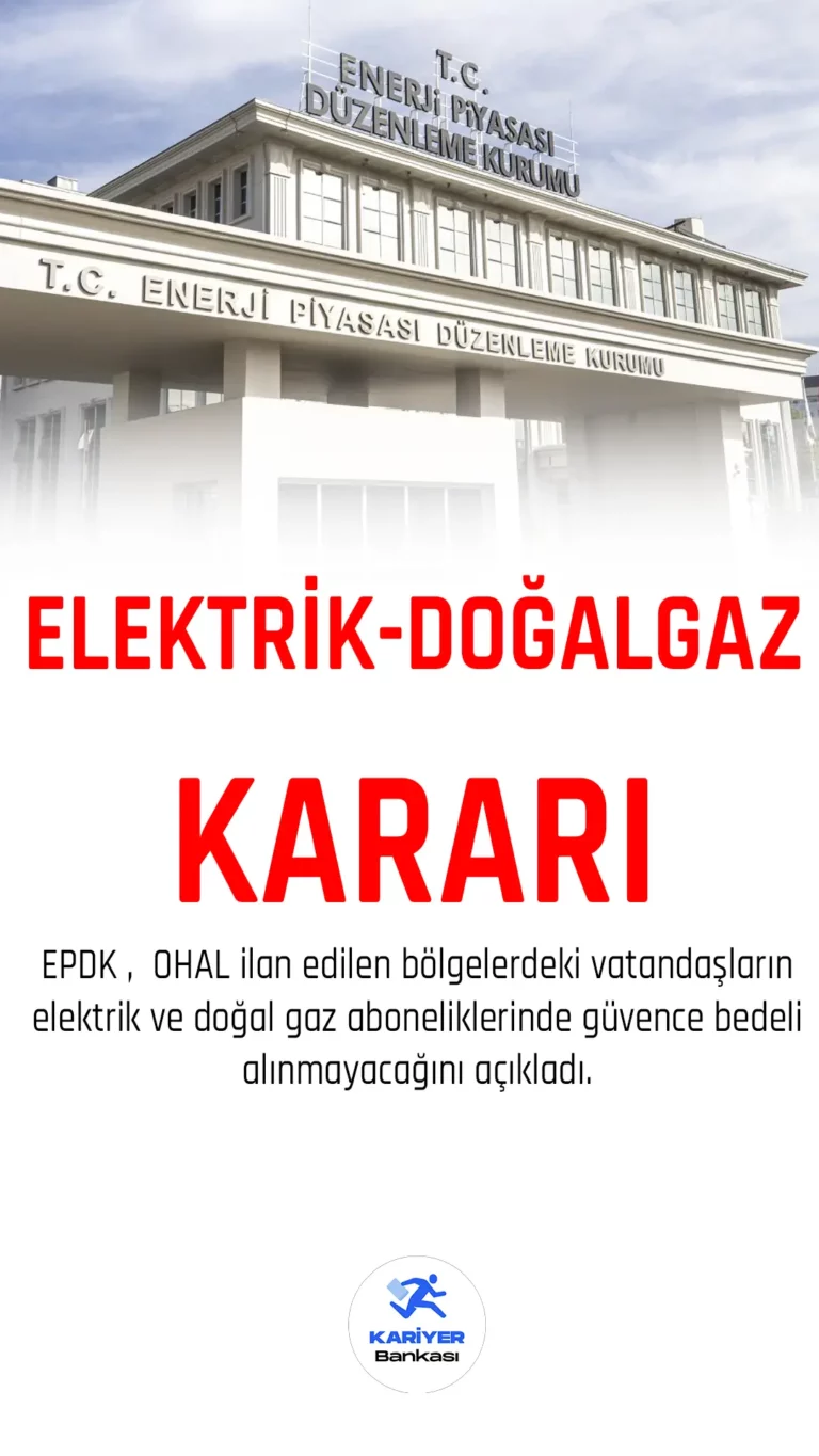 Doğal Gaz ve Elektrik Abonelikleriyle İlgili Yeni Karar