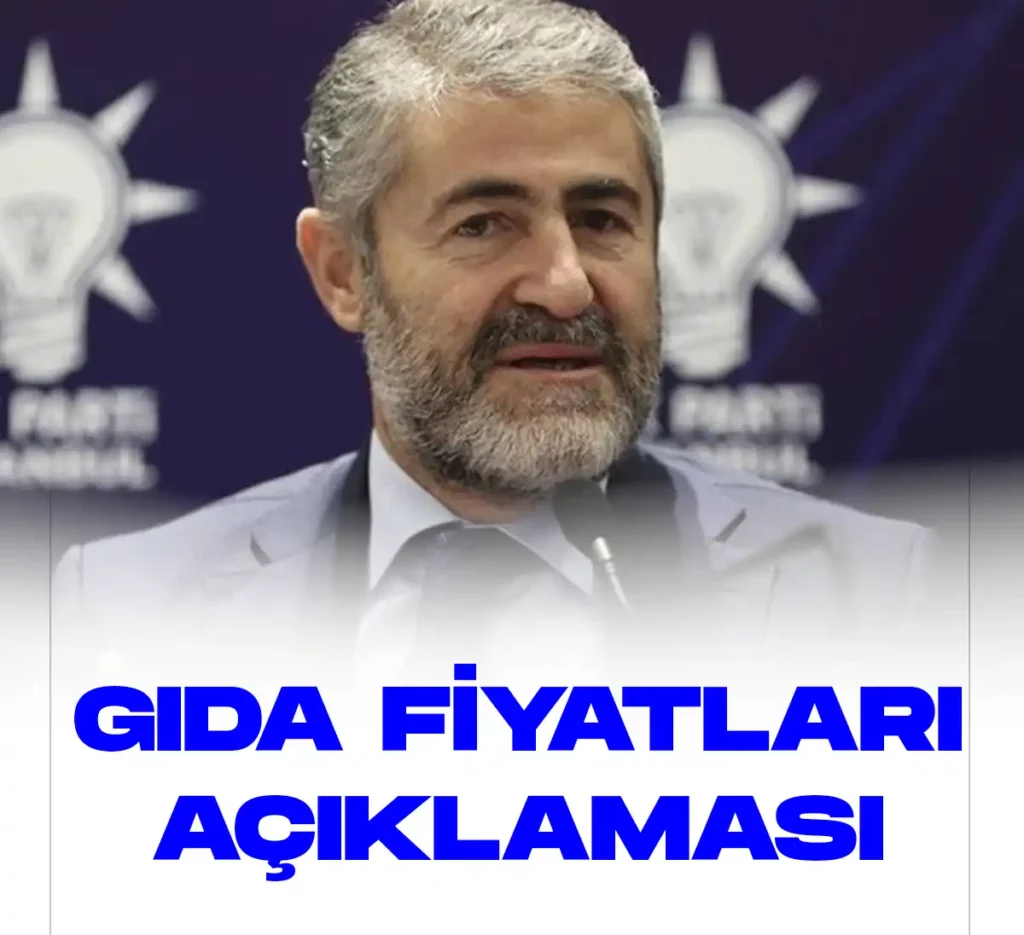 Gıda fiyatları ile ilgili son dakika açıklamaları